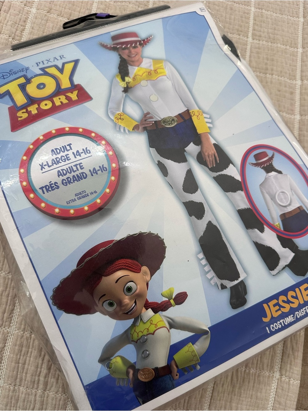 NWT Disney Pixar Toy Story Jessie Adult Costume - Never Worn